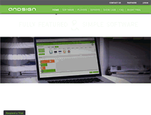 Tablet Screenshot of andsign.net
